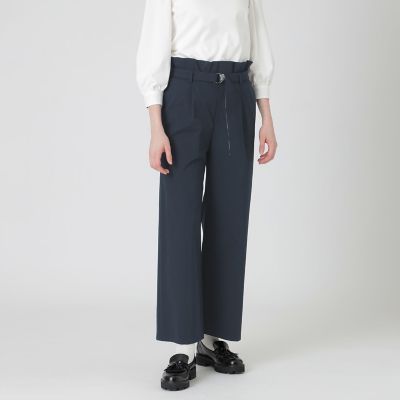 フリルディテールハイウエストパンツ | BLUE LABEL CRESTBRIDGE (Women