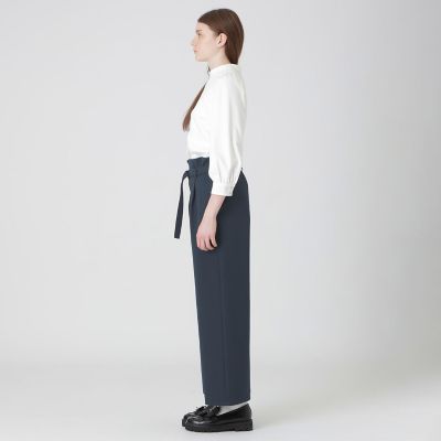 フリルディテールハイウエストパンツ | BLUE LABEL CRESTBRIDGE (Women