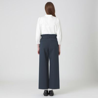 フリルディテールハイウエストパンツ | BLUE LABEL CRESTBRIDGE (Women