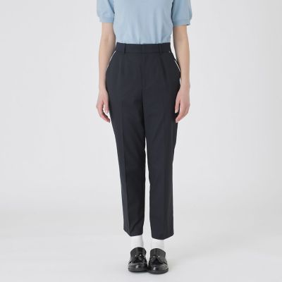 ＜BLUE LABEL CRESTBRIDGE (Women)＞サイロスパンクリアツイルテーパードパンツ