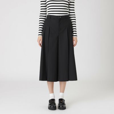 ＜BLUE LABEL CRESTBRIDGE (Women)＞プレーンウォッシャブルガウチョパンツ