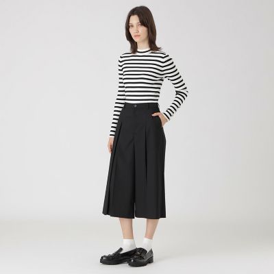 プレーンウォッシャブルガウチョパンツ | BLUE LABEL CRESTBRIDGE