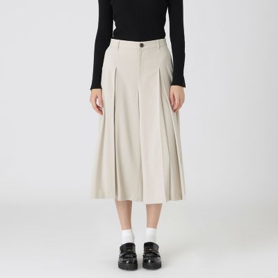 プレーンウォッシャブルガウチョパンツ | BLUE LABEL CRESTBRIDGE