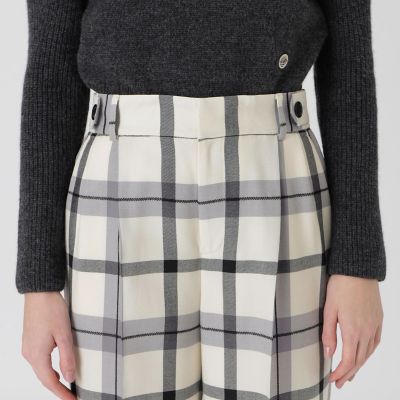 店舗限定】クレストブリッジチェックサキソニードビーオーバーペン