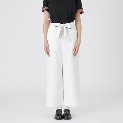 ＜BLUE LABEL CRESTBRIDGE (Women)＞【接触冷感】【吸水速乾】【ＵＶカット】【防透け】ドライオックスワイドパンツ