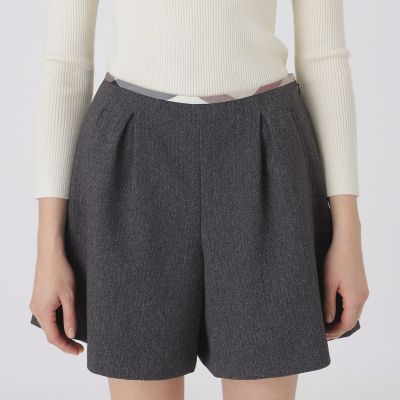 シックへリンボンキュロットパンツ | BLUE LABEL CRESTBRIDGE (Women