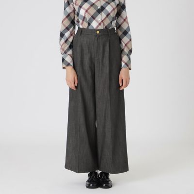 ＜BLUE LABEL CRESTBRIDGE (Women)＞ハイウエストワイドパンツ