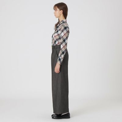 ハイウエストワイドパンツ | BLUE LABEL CRESTBRIDGE (Women)/ブルー