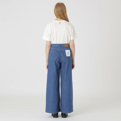 BLUE LABEL DENIM】【接触冷感】ワイドパンツ | BLUE