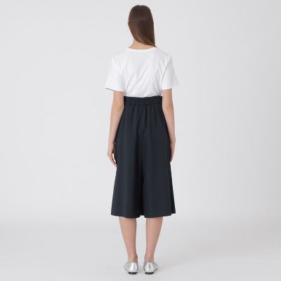 ハイカウントナノパーシャルチェックガウチョパンツ | BLUE LABEL