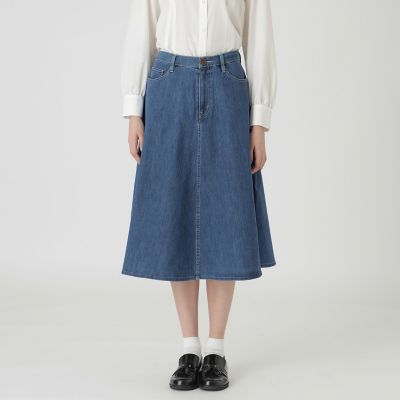 BLUE LABEL DENIM】フレアスカート | BLUE LABEL
