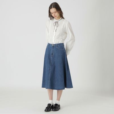BLUE LABEL DENIM】フレアスカート | BLUE LABEL