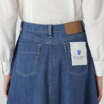 BLUE LABEL DENIM】フレアスカート | BLUE LABEL