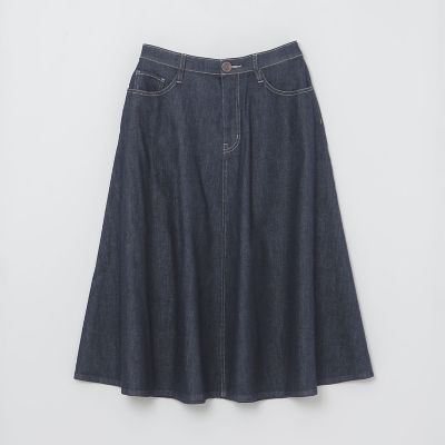 BLUE LABEL DENIM】フレアスカート | BLUE LABEL