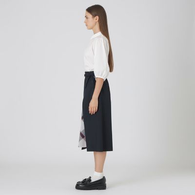 サイロスパンクリアツイルラップ風スカート | BLUE LABEL CRESTBRIDGE