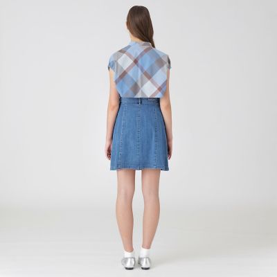 デニムミニスカート | BLUE LABEL CRESTBRIDGE (Women)/ブルーレーベル