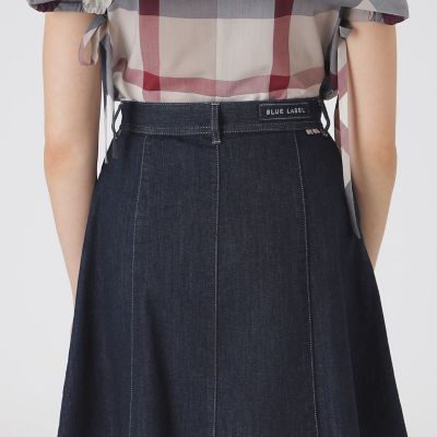 デニムミニスカート | BLUE LABEL CRESTBRIDGE (Women)/ブルーレーベル