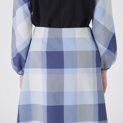 CB クレストブリッジ　スカート クレストブリッジチェックラップ風スカート | BLUE LABEL CRESTBRIDGE