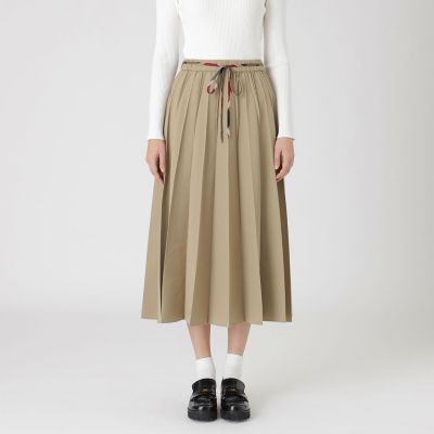 チノライクプリーツスカート | BLUE LABEL CRESTBRIDGE (Women)/ブルー