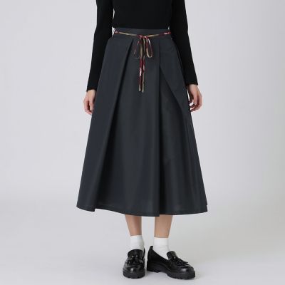イレギュラータックスカート | BLUE LABEL CRESTBRIDGE (Women)/ブルー