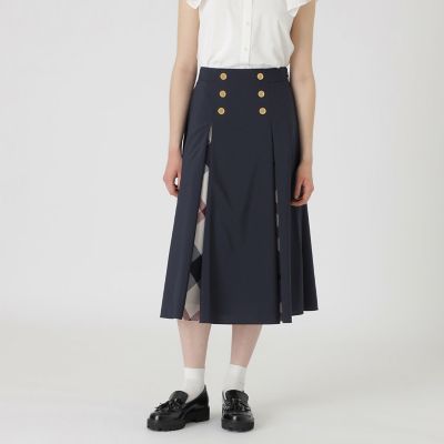 ウォッシャブルストレッチマリンスカート | BLUE LABEL CRESTBRIDGE