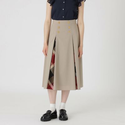 ウォッシャブルストレッチマリンスカート | BLUE LABEL CRESTBRIDGE