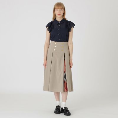 ウォッシャブルストレッチマリンスカート | BLUE LABEL CRESTBRIDGE
