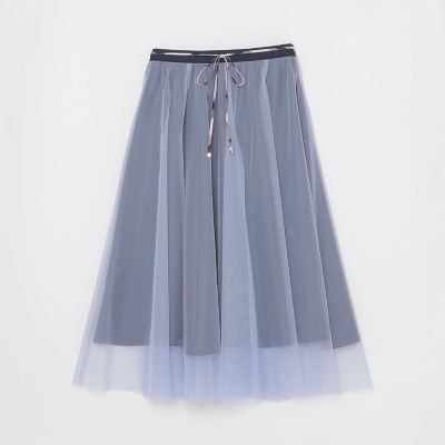 グラデーションチュールスカート | BLUE LABEL CRESTBRIDGE (Women