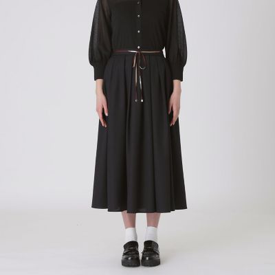 ＜BLUE LABEL CRESTBRIDGE (Women)＞【取扱店舗限定】メッシュスカート