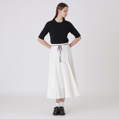 取扱店舗限定】オーガンジーフレアスカート | BLUE LABEL CRESTBRIDGE