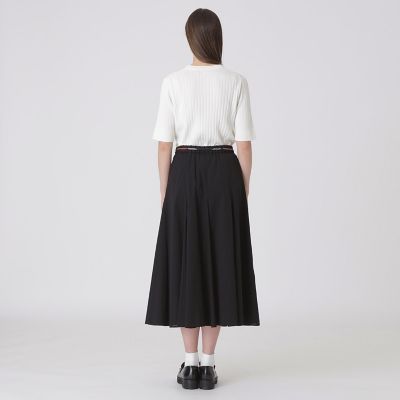 取扱店舗限定】オーガンジーフレアスカート | BLUE LABEL CRESTBRIDGE