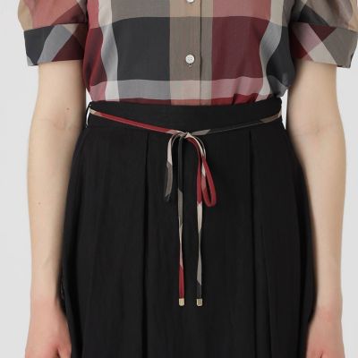 店舗限定】シアーストライプフレアスカート | BLUE LABEL CRESTBRIDGE