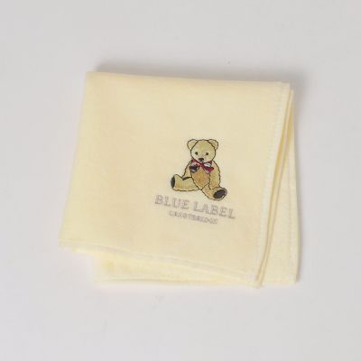 ＜BLUE LABEL CRESTBRIDGE (Women)＞ＢＥＡＲ刺しゅうタオルハンカチ