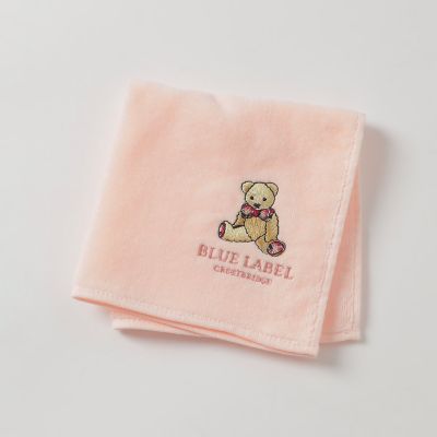 BEAR刺繍タオルハンカチ | BLUE LABEL CRESTBRIDGE (Women)/ブルー