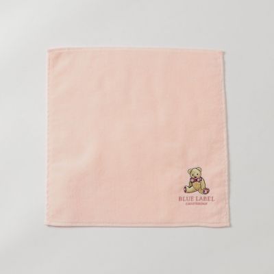 BEAR刺繍タオルハンカチ | BLUE LABEL CRESTBRIDGE (Women)/ブルー