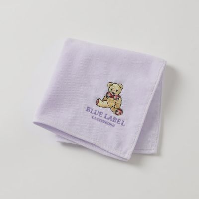 BEAR刺繍タオルハンカチ | BLUE LABEL CRESTBRIDGE (Women)/ブルー