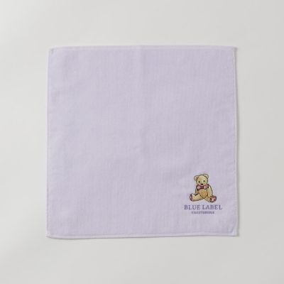BEAR刺繍タオルハンカチ | BLUE LABEL CRESTBRIDGE (Women)/ブルー
