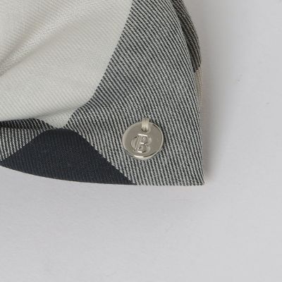 クレストブリッジチェックリボンバンスクリップ | BLUE LABEL