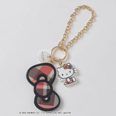 ＜BLUE LABEL CRESTBRIDGE (Women)＞【ハローキティコラボ】クレストブリッジチェックチャーム