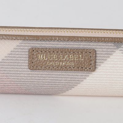 BLUE LABEL クレクトブリッヂチェックPYCペンケース WEB限定】クレストブリッジチェックPVCペンケース | BLUE LABEL