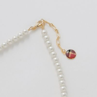 MA RS パールネックレス リボンモチーフ リボンモチーフパールネックレス | BLUE LABEL CRESTBRIDGE (Women