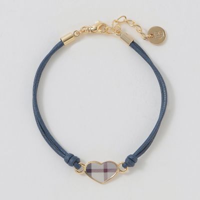 美品♡ブルーレーベルクレストブリッジ ハートモチーフ ニット 中古 