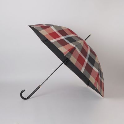 【新品未使用】ブルーレーベルクレストブリッジ　チェック柄 晴雨兼用　長傘 ブルーレーベルクレストブリッジ チェック雨傘 長傘 ピンク系｜Yahoo