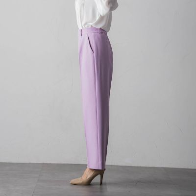 カルテッドミックスツィードワイドパンツ≪手洗い可能≫