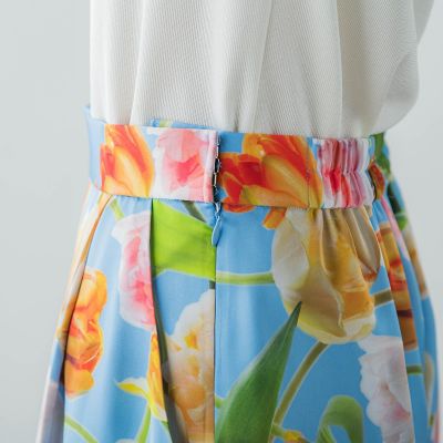 【ＫＥＩＴＡ　ＫＡＷＡＳＡＫＩ　×　Ｖｉａｇｇｉｏ　Ｂｌｕコラボ】Ｂｌｕｅ　ｔｕｌｉｐワイドパンツ