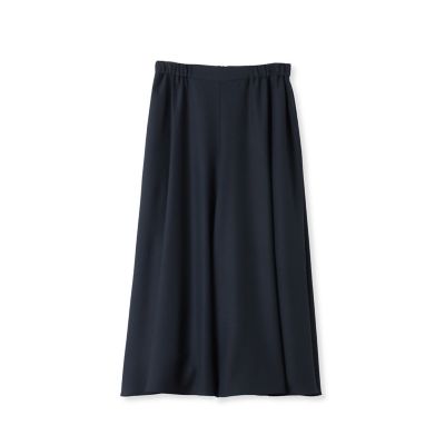 バックサテンジョーゼットパンツ≪洗濯機で洗える≫
