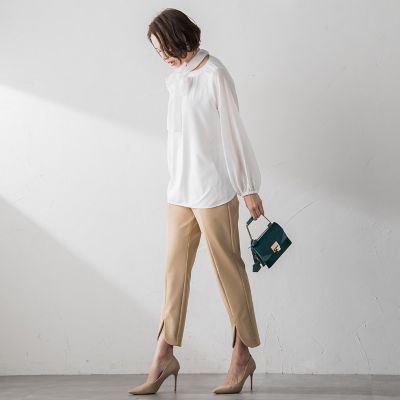 ハイストレッチポンチパンツ≪洗濯機で洗える≫