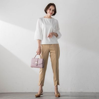 ハイストレッチポンチパンツ≪洗濯機で洗える≫