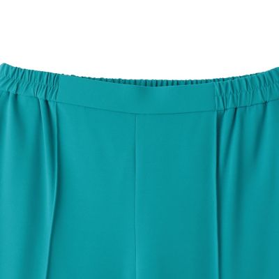 ダブルクロスバックピーチテーパードパンツ≪洗濯機で洗える≫