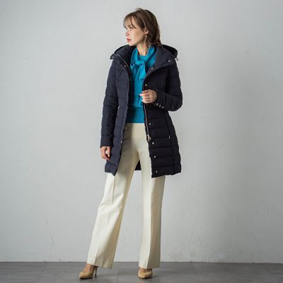フランス綾ＴＲ２ＷＡＹストレッチワイドパンツ≪洗濯機で洗える≫